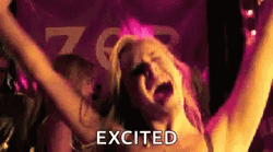 Holiday Party Feeling Excited GIF