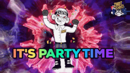 Holiday Party Time GIF