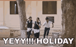 Holiday Play Time No School GIF