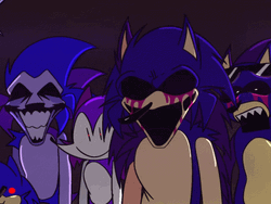 Hollow Eyed Sonic Exe Characters GIF