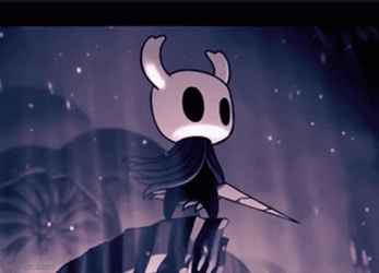 Hollow Knight Breaking Down Get Grimmed GIF