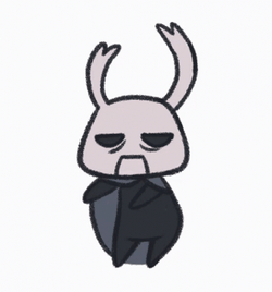 Hollow Knight Divine Shimmying GIF