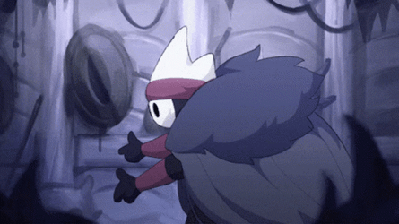 Hollow Knight Happy Naimaster Carrying Zote GIF