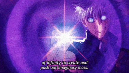 Hollow Purple Gojo GIF