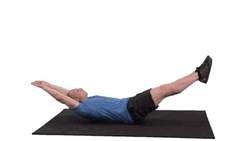 Hollow Rock Exercise Abs GIF