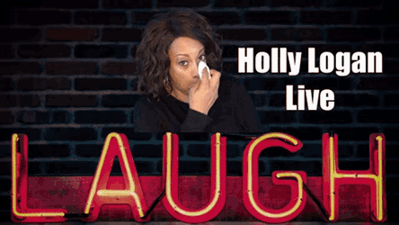 Holly Logan Comedian GIF