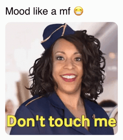 Holly Logan Dont Touch Me GIF