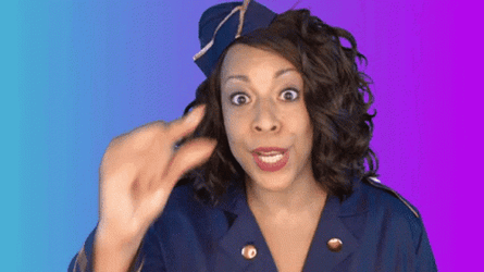 Holly Logan Missed It By That Much Sign GIF