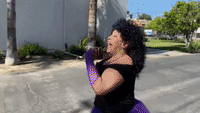 Holly Logan Running Away GIF