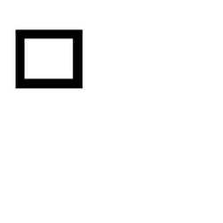 Hollywood Squares Black Square Rotate GIF