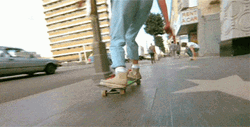 Hollywood Walk Of Fame Boulevard Skateboarding GIF