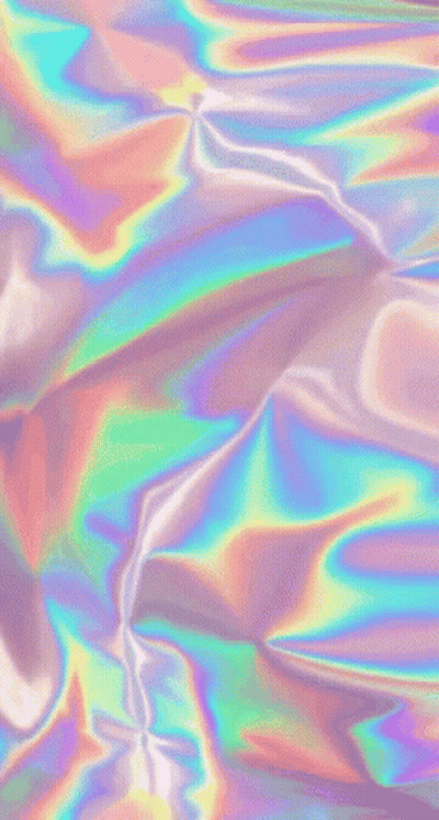 Holographic Rainbow Foil Background GIF