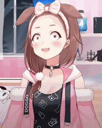 Hololive Beautiful Girl Startled GIF