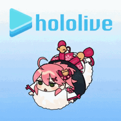 Hololive Members Sped Up Shifting GIF