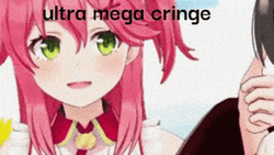 Hololive Sakura Miko Thumbs Down GIF