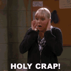 Holy Crap Christy GIF