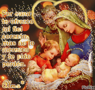 Holy Family Spanish Quote Alma GIF