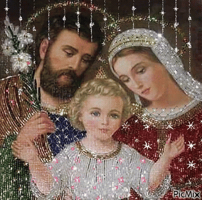 Holy Family With Jesus And Mary GIF
