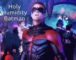 Holy Humidity Batman GIF