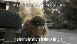 Holy Moly Meme She's Thick GIF