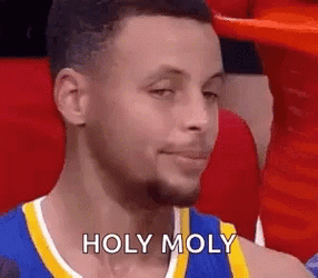 Holy Moly Meme Stephen Curry GIF