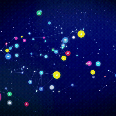 Holy Viable Logo With Large V GIF