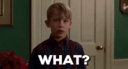 Home Alone Confused Kevin Asking What GIF