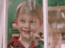 Home Alone Kevin Waves At The Window GIF