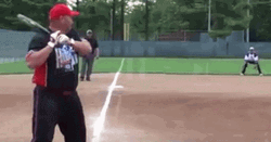 Home Run Bat Swing GIF
