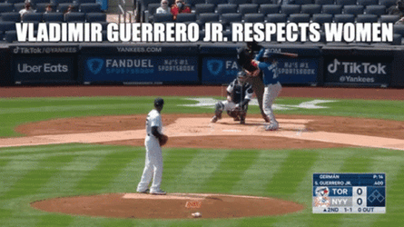 Home Run Derby Vladimir Guerrero Jr. Respect Women GIF