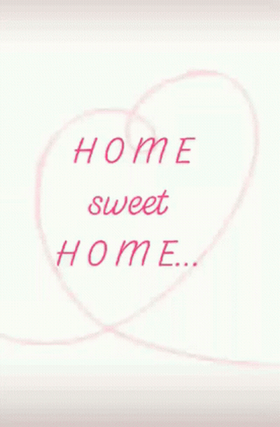 Home Sweet Home Heart GIF