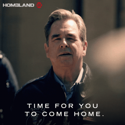 Homeland Poster Man In Jacket GIF
