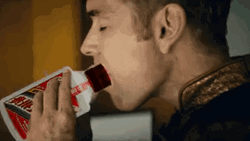 Homelander Milk Drinks Alcoholic Drink GIF