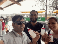 Homelander Milk Milk Bottle Pose GIF