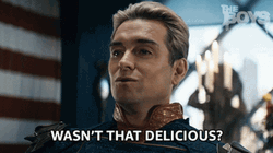 Homelander Milk Wasnt That Delicious GIF
