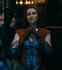 Homelander Milk Woman Offers Breastmilk GIF