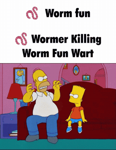 Homer And Bart Simpson Sitting On Red Couch GIF