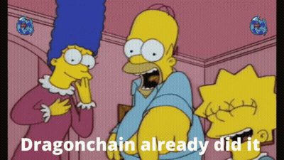 Homer And Marge Simpson Dragonchain Already Did It GIF