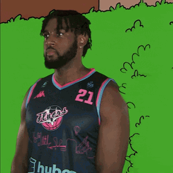 Homer Bushes Basketball Player Meme GIF