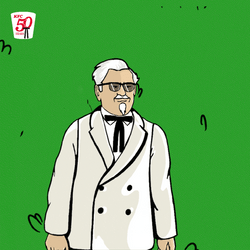 Homer Bushes KFC You Later Meme GIF