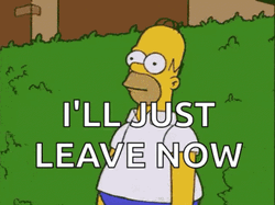 Homer Is Just Hiding Now GIF