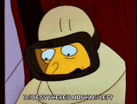 Homer Of The Simpsons Wearing Hazmat Suit GIF
