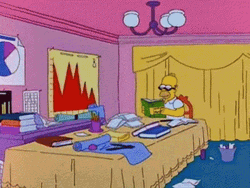 Homer Reads Advanced Marketing Book GIF