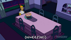 Homer Simpson Birthday Hours Later GIF