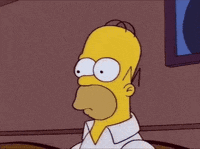 Homer Simpson Blank Stare GIF