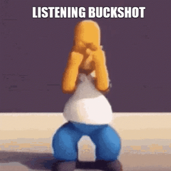 Homer Simpson Bring It Around Town Buckshot GIF