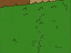 Homer Simpson Bush GIF