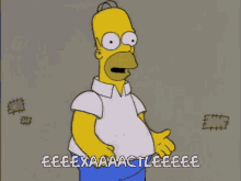 Homer Simpson Copying Hands Of Mr. Burns Excellent