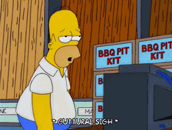 Homer Simpson Drooling Season 10 GIF