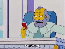Homer Simpson Falls In Heaven GIF
